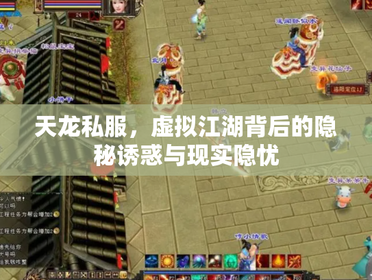 天龙私服，虚拟江湖背后的隐秘诱惑与现实隐忧