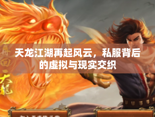 天龙江湖再起风云，私服背后的虚拟与现实交织