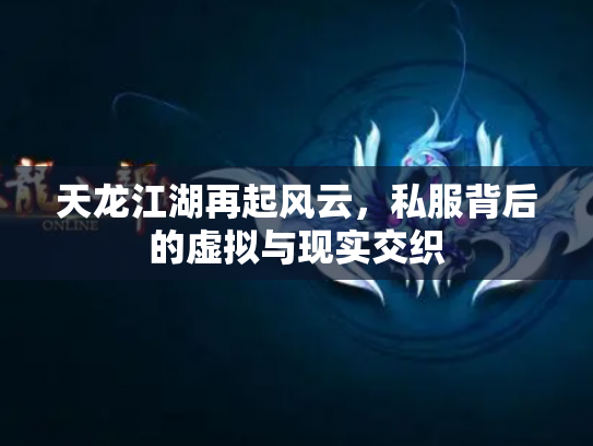 天龙江湖再起风云，私服背后的虚拟与现实交织