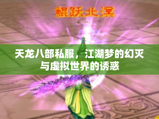 天龙八部私服，江湖梦的幻灭与虚拟世界的诱惑