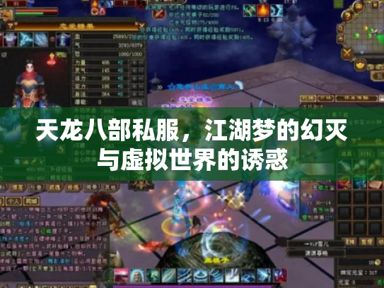 天龙八部私服，江湖梦的幻灭与虚拟世界的诱惑