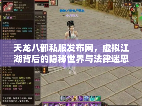 天龙八部私服发布网，虚拟江湖背后的隐秘世界与法律迷思