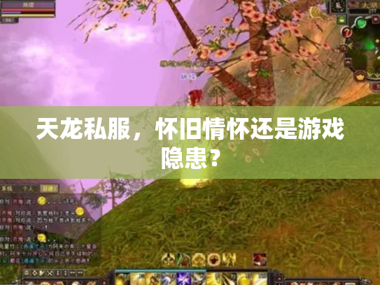 天龙私服，怀旧情怀还是游戏隐患？