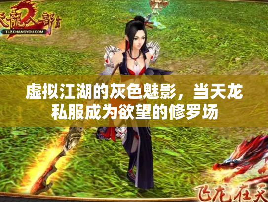 虚拟江湖的灰色魅影，当天龙私服成为欲望的修罗场