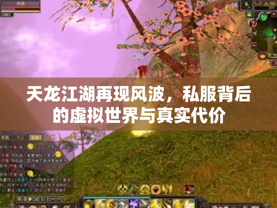 天龙江湖再现风波，私服背后的虚拟世界与真实代价