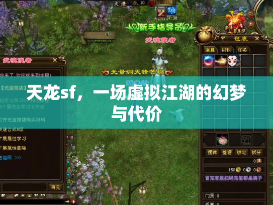 天龙sf，一场虚拟江湖的幻梦与代价