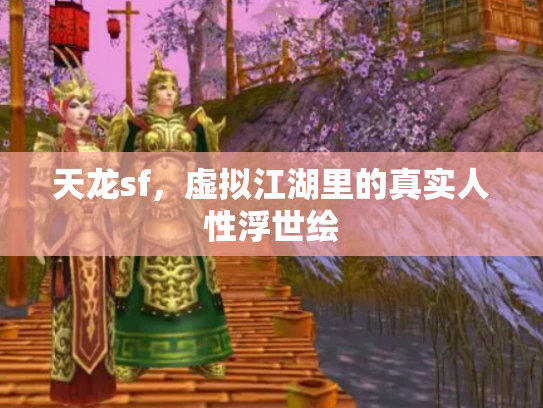天龙sf，虚拟江湖里的真实人性浮世绘