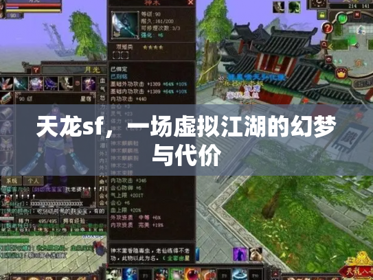 天龙sf，一场虚拟江湖的幻梦与代价