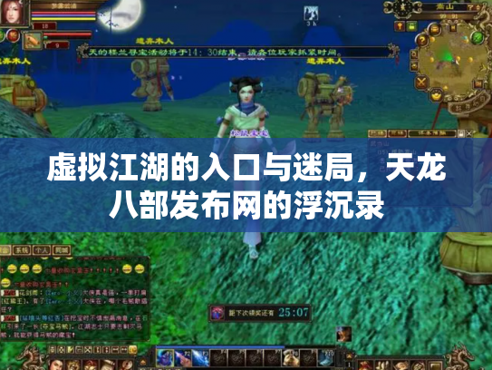 虚拟江湖的入口与迷局，天龙八部发布网的浮沉录