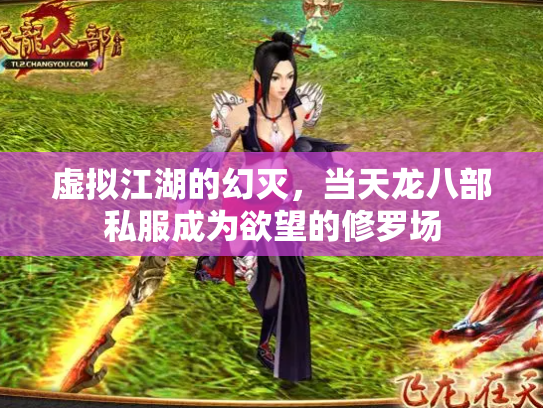 虚拟江湖的幻灭，当天龙八部私服成为欲望的修罗场