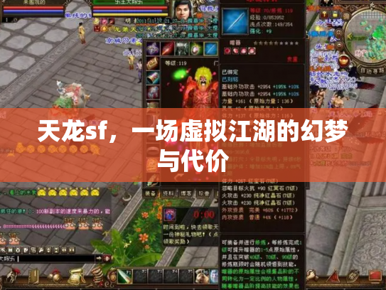 天龙sf，一场虚拟江湖的幻梦与代价
