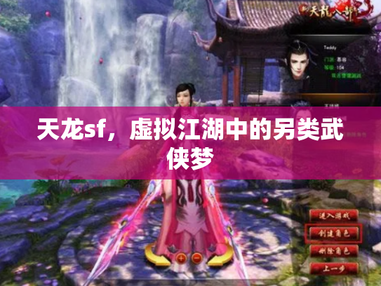 天龙sf，虚拟江湖中的另类武侠梦