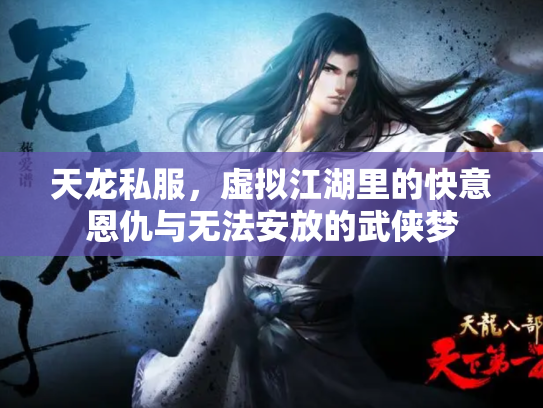 天龙私服，虚拟江湖里的快意恩仇与无法安放的武侠梦