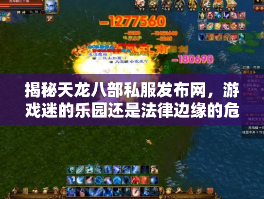 揭秘天龙八部私服发布网，游戏迷的乐园还是法律边缘的危险地带？