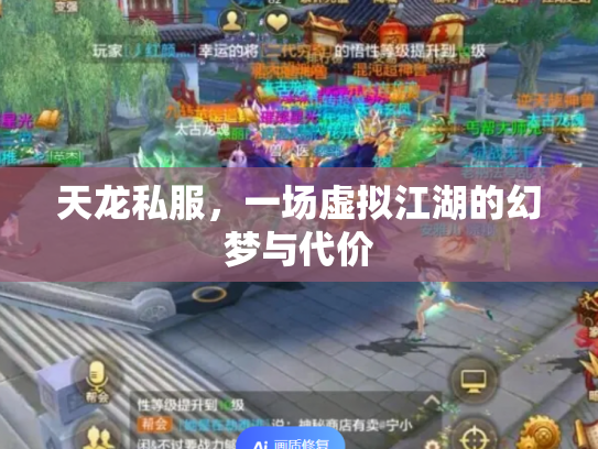 天龙私服，一场虚拟江湖的幻梦与代价
