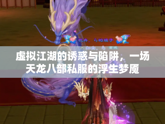 虚拟江湖的诱惑与陷阱，一场天龙八部私服的浮生梦魇