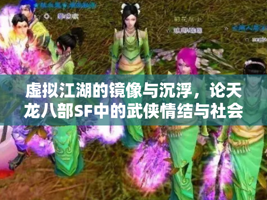虚拟江湖的镜像与沉浮，论天龙八部SF中的武侠情结与社会隐喻