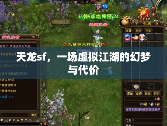 天龙sf，一场虚拟江湖的幻梦与代价