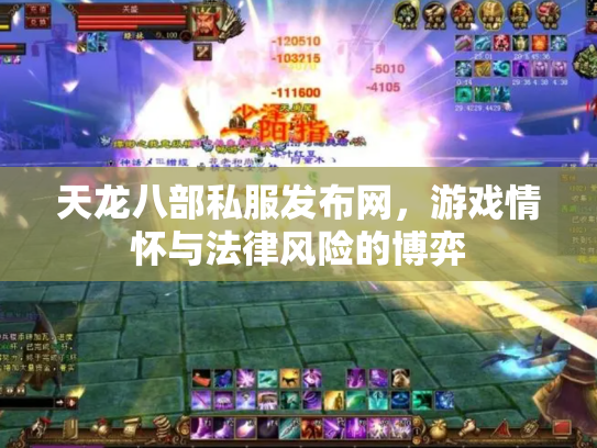 天龙八部私服发布网，游戏情怀与法律风险的博弈