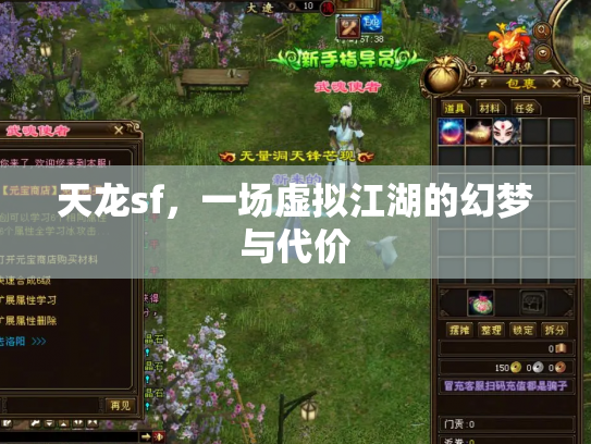 天龙sf，一场虚拟江湖的幻梦与代价
