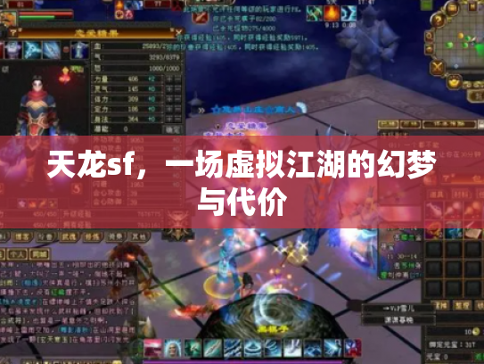 天龙sf，一场虚拟江湖的幻梦与代价