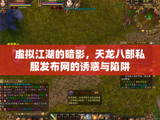 虚拟江湖的暗影，天龙八部私服发布网的诱惑与陷阱