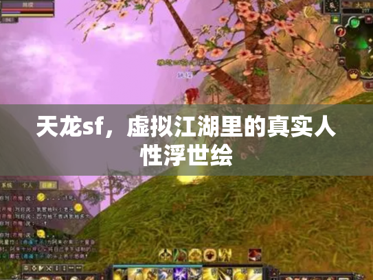 天龙sf，虚拟江湖里的真实人性浮世绘