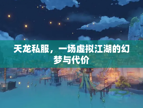天龙私服，一场虚拟江湖的幻梦与代价