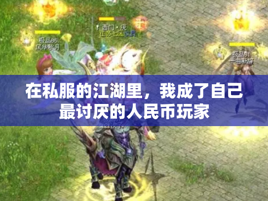 在私服的江湖里，我成了自己最讨厌的人民币玩家