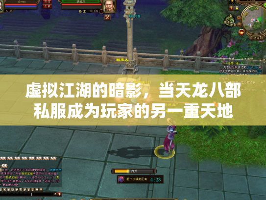 虚拟江湖的暗影，当天龙八部私服成为玩家的另一重天地