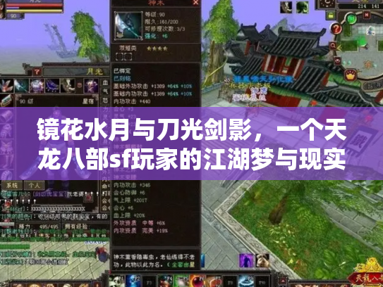 镜花水月与刀光剑影，一个天龙八部sf玩家的江湖梦与现实思