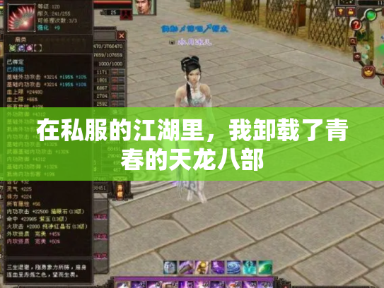 在私服的江湖里，我卸载了青春的天龙八部