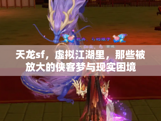 天龙sf，虚拟江湖里，那些被放大的侠客梦与现实困境