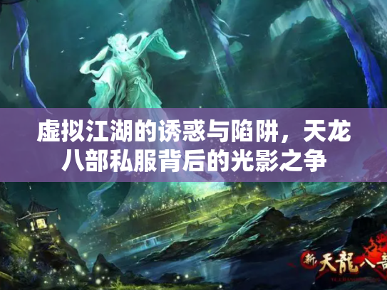虚拟江湖的诱惑与陷阱，天龙八部私服背后的光影之争