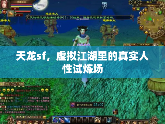 天龙sf，虚拟江湖里的真实人性试炼场