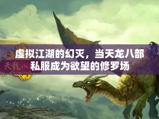 虚拟江湖的幻灭，当天龙八部私服成为欲望的修罗场