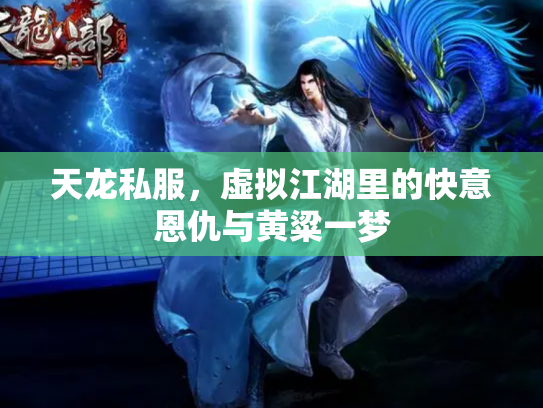 天龙私服，虚拟江湖里的快意恩仇与黄粱一梦