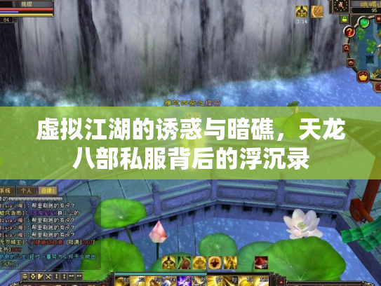虚拟江湖的诱惑与暗礁，天龙八部私服背后的浮沉录