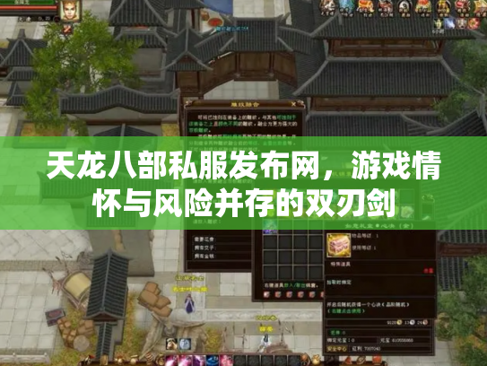 天龙八部私服发布网，游戏情怀与风险并存的双刃剑