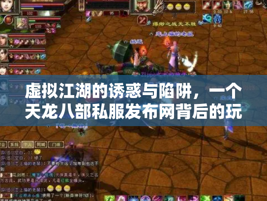 虚拟江湖的诱惑与陷阱，一个天龙八部私服发布网背后的玩家悲欢