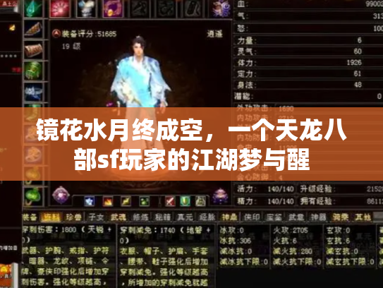 镜花水月终成空，一个天龙八部sf玩家的江湖梦与醒