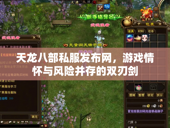 天龙八部私服发布网，游戏情怀与风险并存的双刃剑