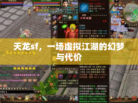 天龙sf，一场虚拟江湖的幻梦与代价