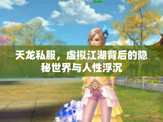 天龙私服，虚拟江湖背后的隐秘世界与人性浮沉