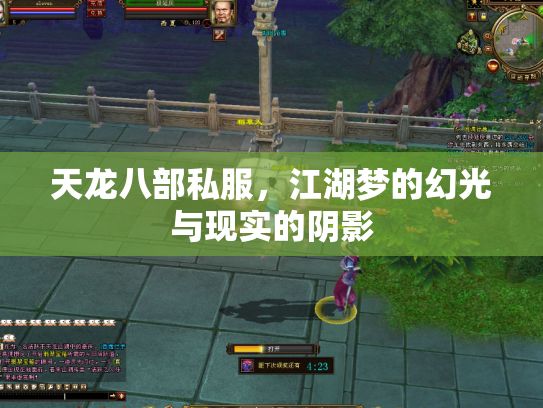 天龙八部私服，江湖梦的幻光与现实的阴影