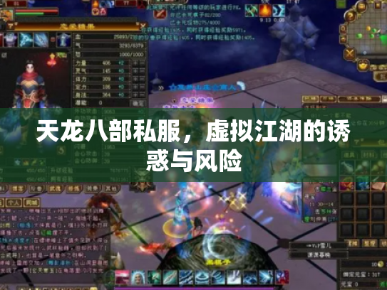 天龙八部私服，虚拟江湖的诱惑与风险