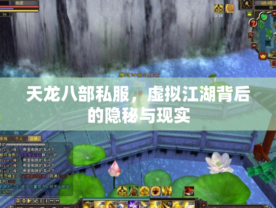 天龙八部私服，虚拟江湖背后的隐秘与现实
