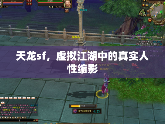 天龙sf，虚拟江湖中的真实人性缩影