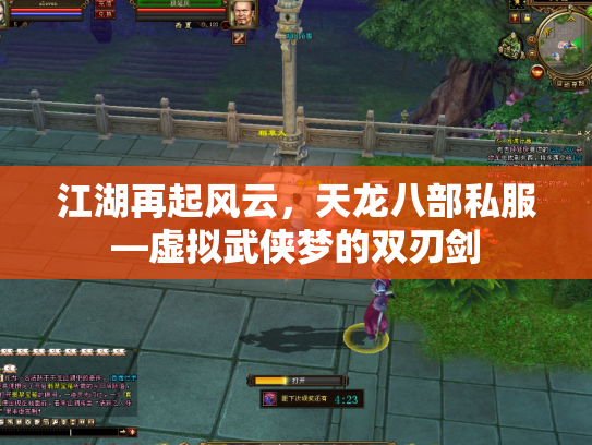 江湖再起风云，天龙八部私服—虚拟武侠梦的双刃剑