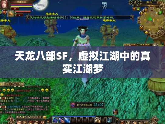 天龙八部SF，虚拟江湖中的真实江湖梦